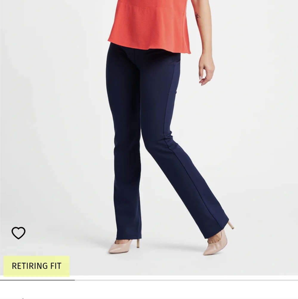 BETABRANDS Classic straight leg dress yoga pant